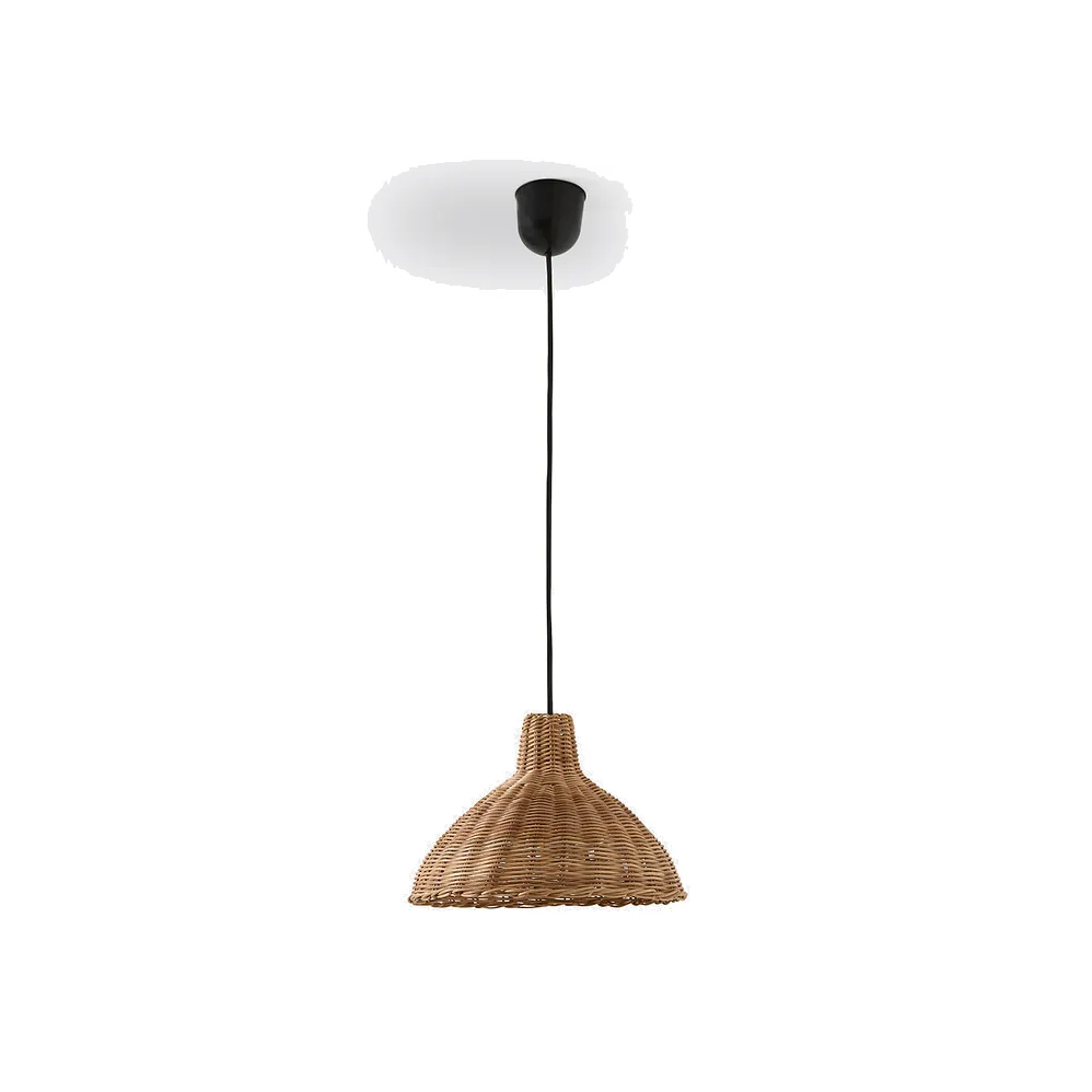Alaya 26cm Diameter Rattan Ceiling Light – image 1