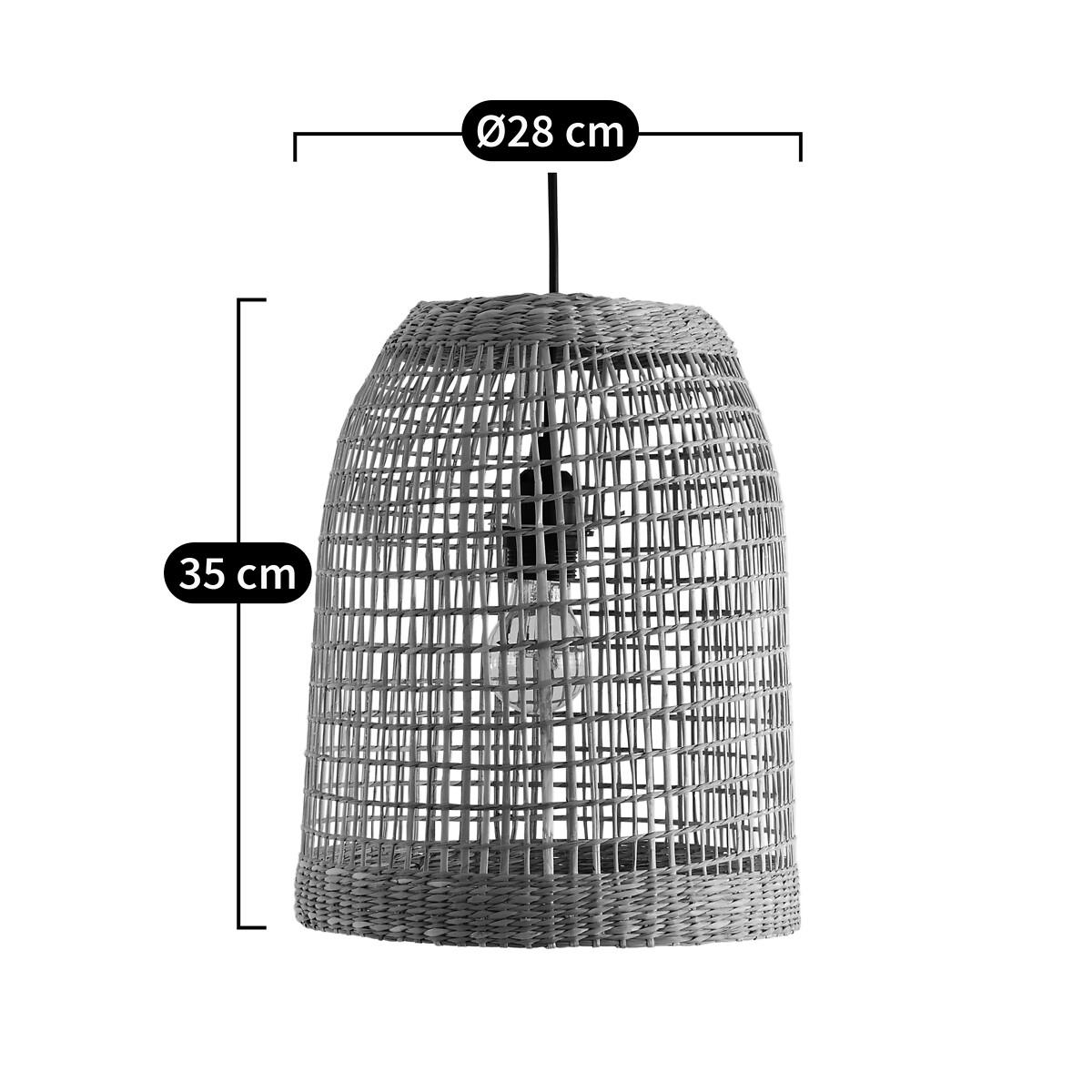 Makita 28cm Diameter Woven Grass Ceiling Light – image 7