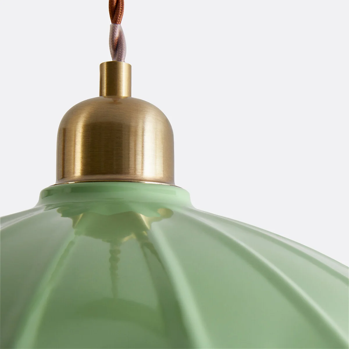 Festonia Scalloped Metal Ceiling Light – image 4