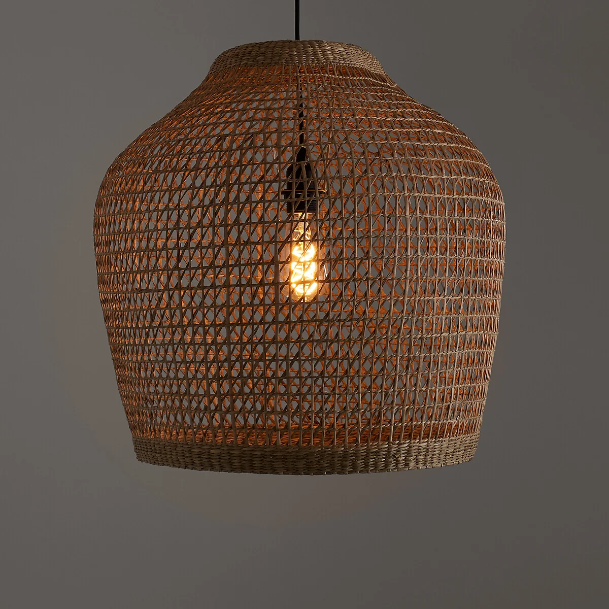 Makita 50cm Diameter Woven Grass Ceiling Light – image 3