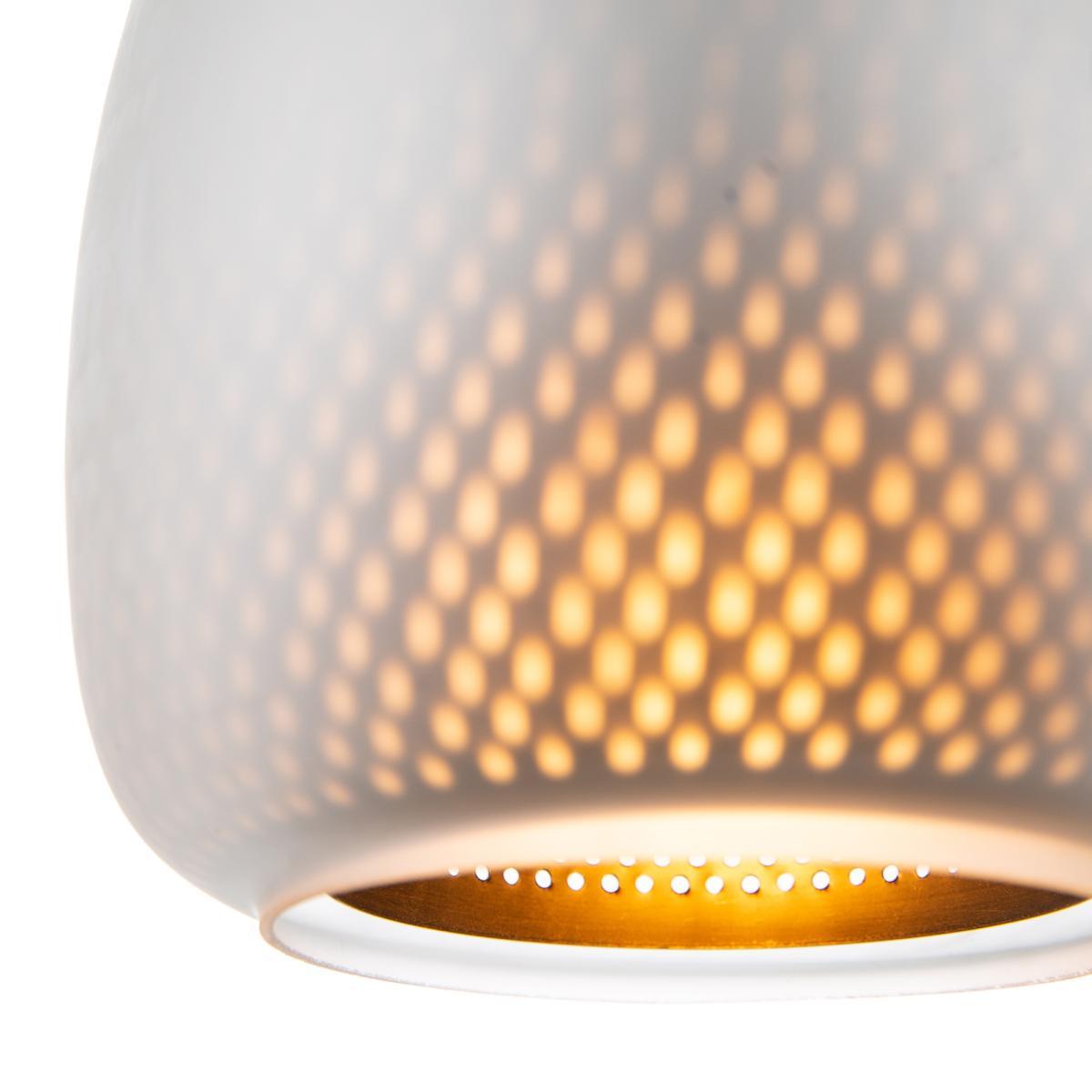 Misuto Contemporary Ceiling Pendant Light by E. Gallina in Glass & Metal – image 5