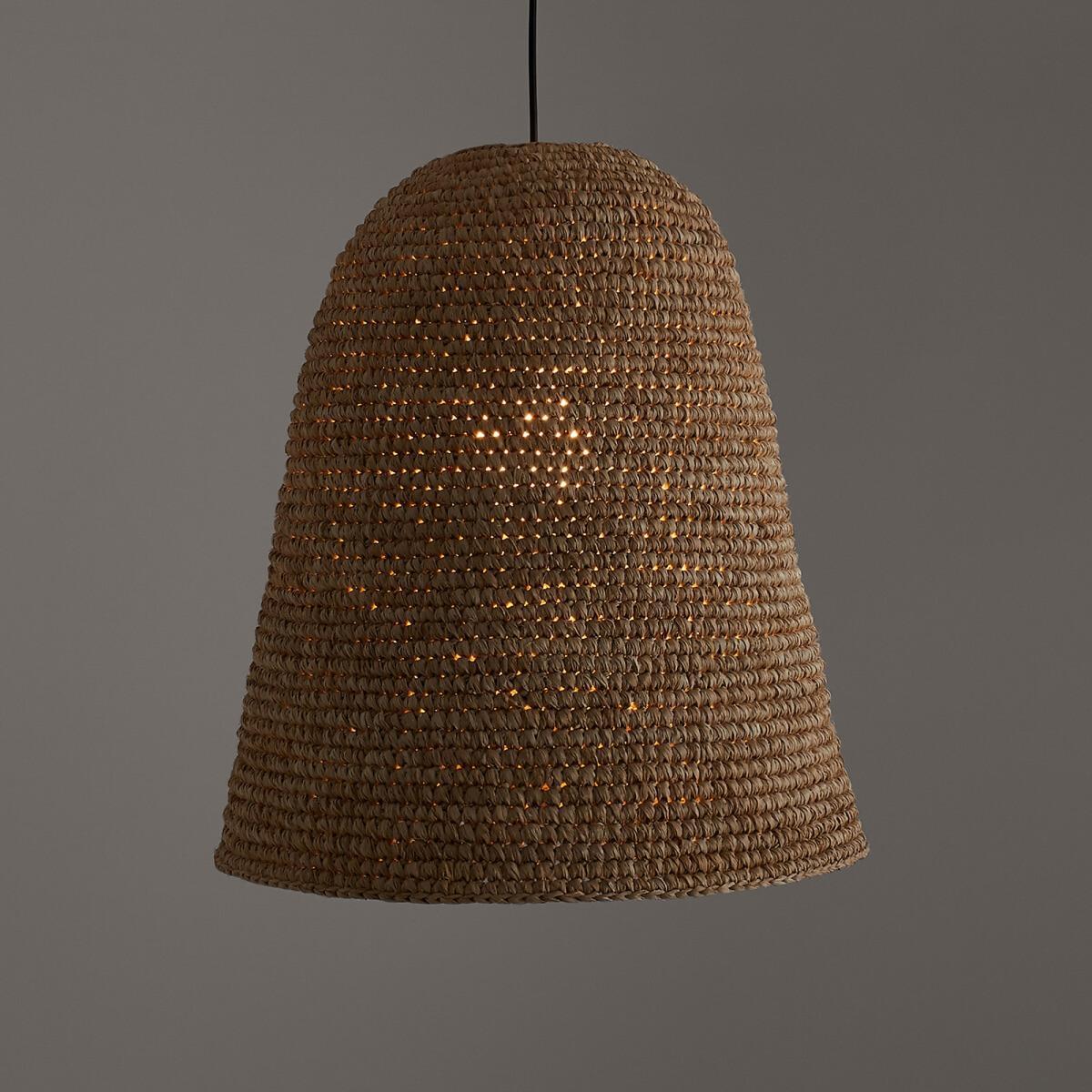 Enya Woven Raffia Ceiling Light – image 2
