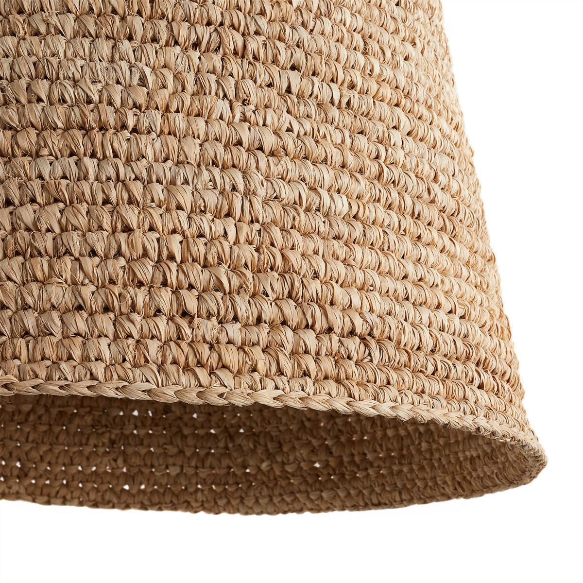 Enya Woven Raffia Ceiling Light – image 3