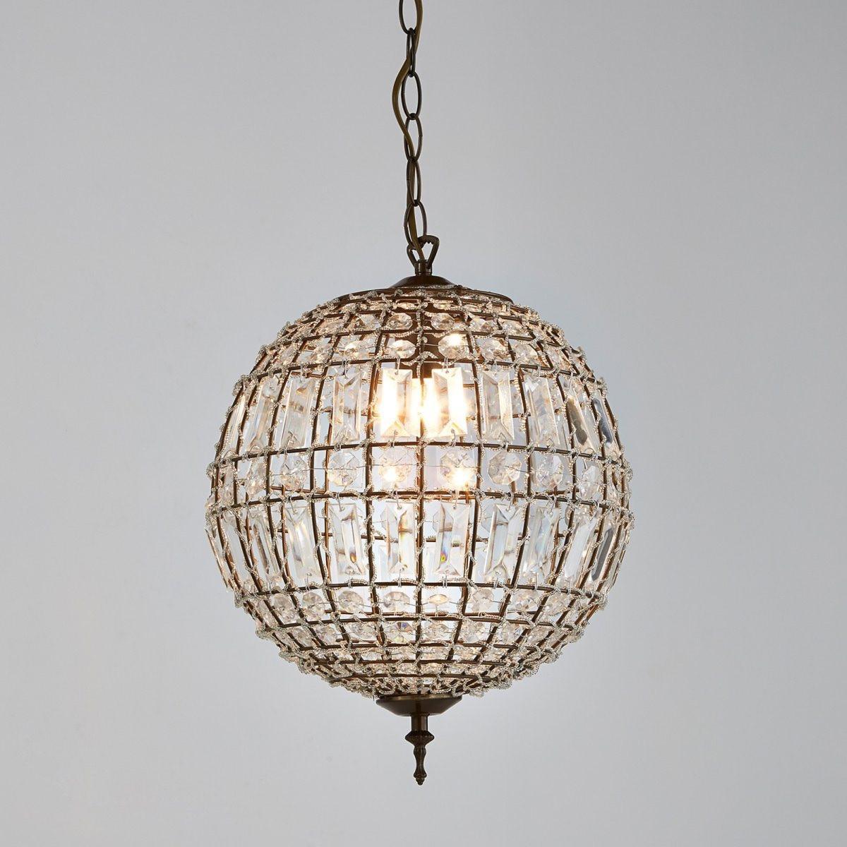 Haru Globe Pendant Light with Tassels – image 2