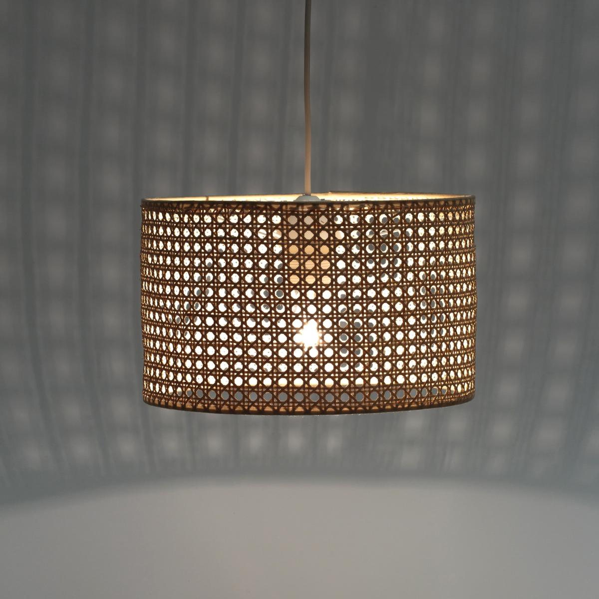 Dolkie 40cm Diameter Cane Ceiling Light Shade – image 3