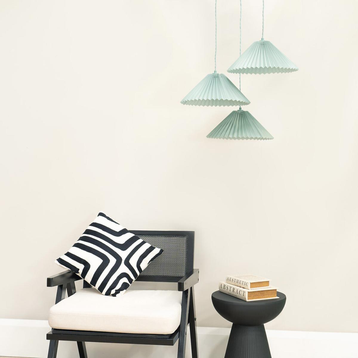 Akira Pleated Shade 3 Drop Ceiling Light – image 2