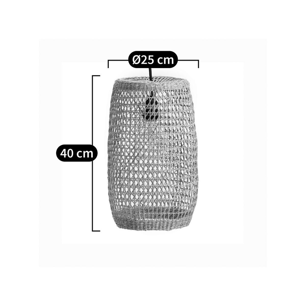 Makita 25cm Diameter Woven Straw Ceiling Light Shade – image 7