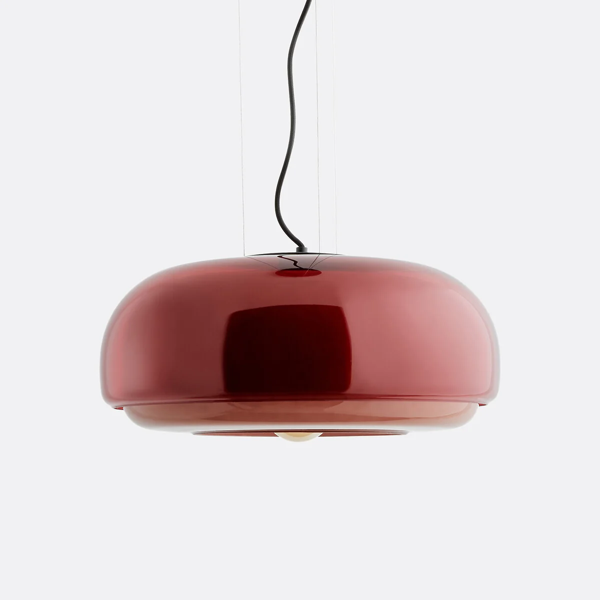 Kinoko 45cm Diameter Coloured Glass Ceiling Light – image 4