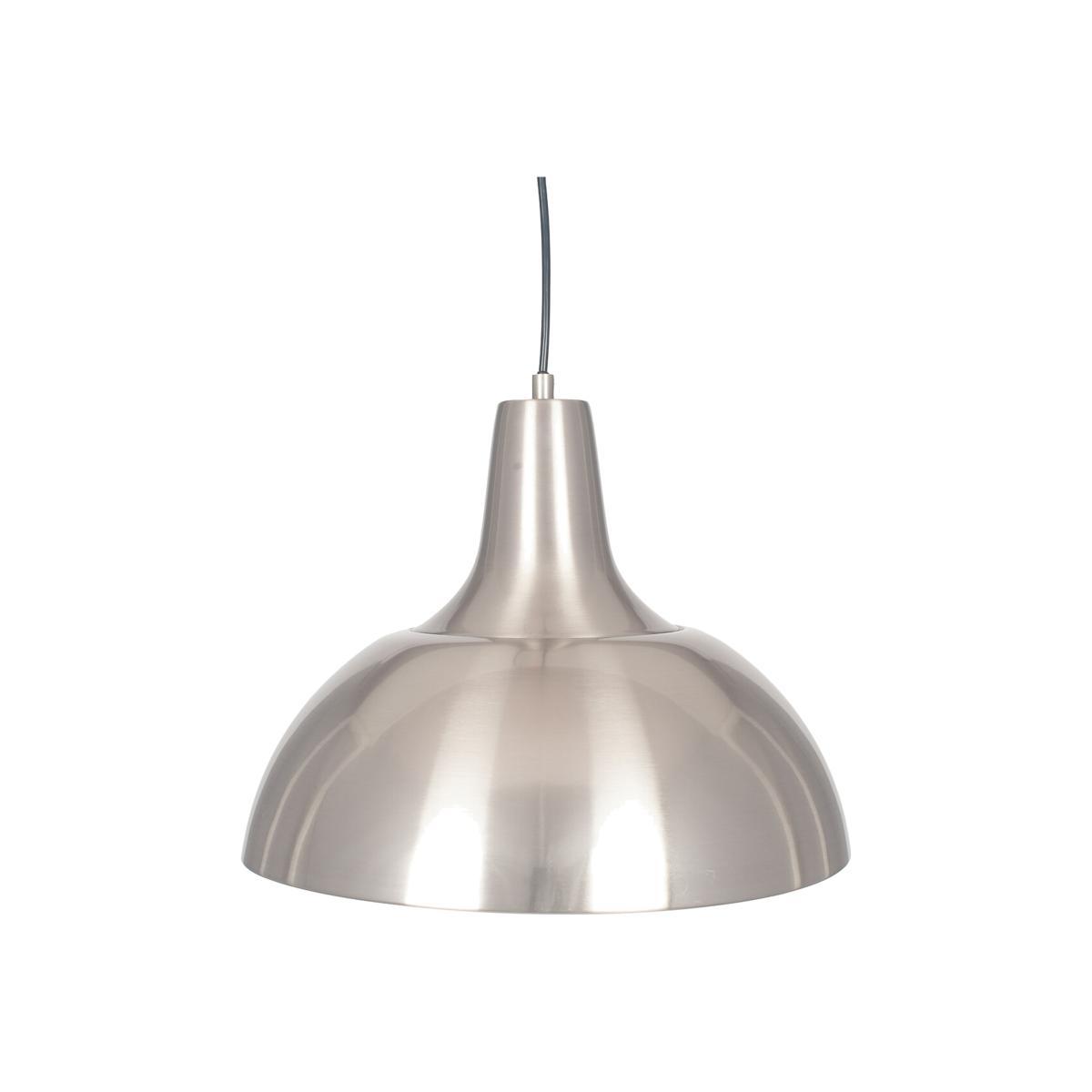 Antique Silver Hand finished Hammered Dome Pendant Ceiling Light – image 1