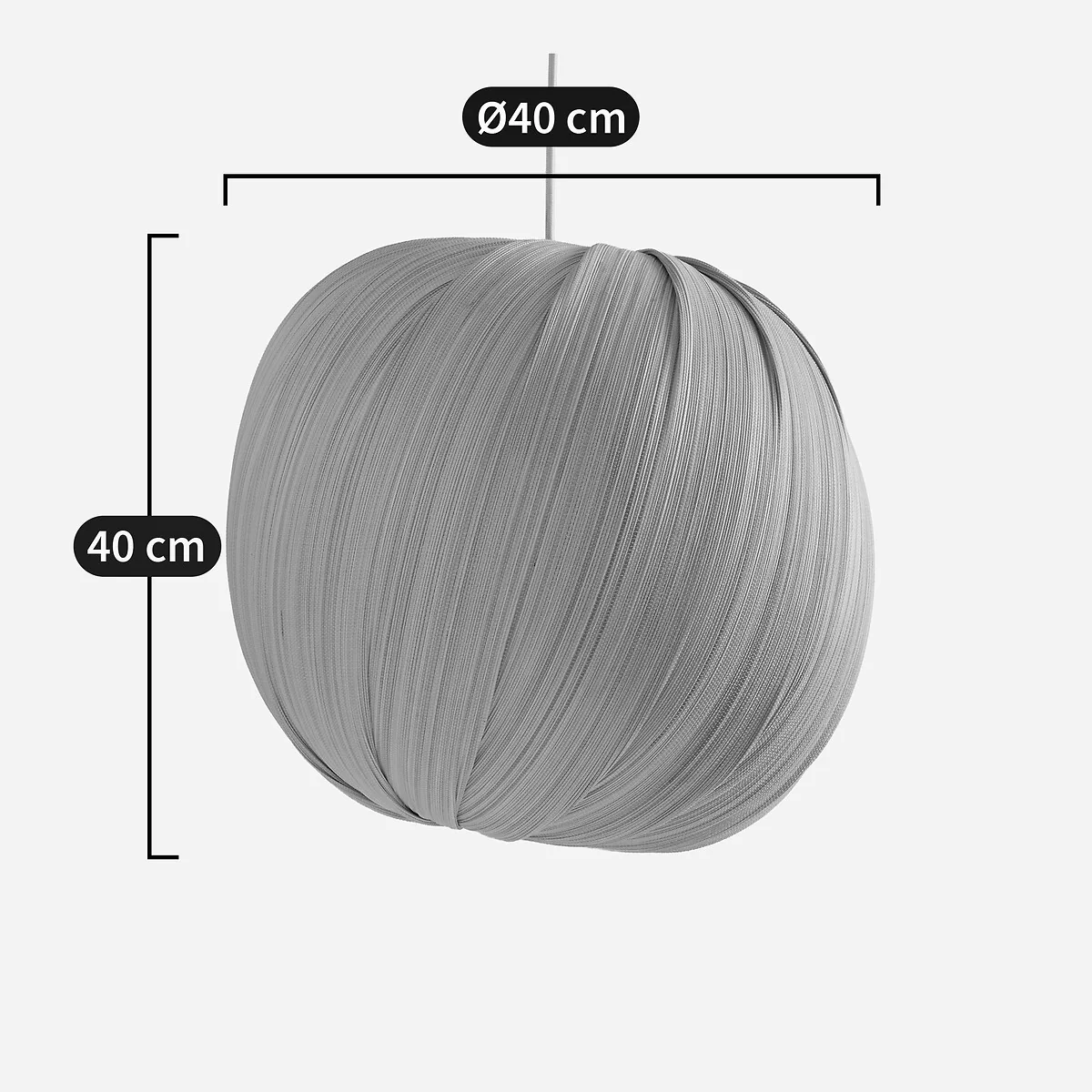 Bansa Ceiling Light in Woven Bamboo – image 6