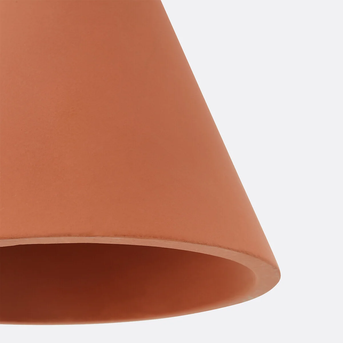 Arida 18cm Diameter Terracotta Concrete Ceiling Light – image 4