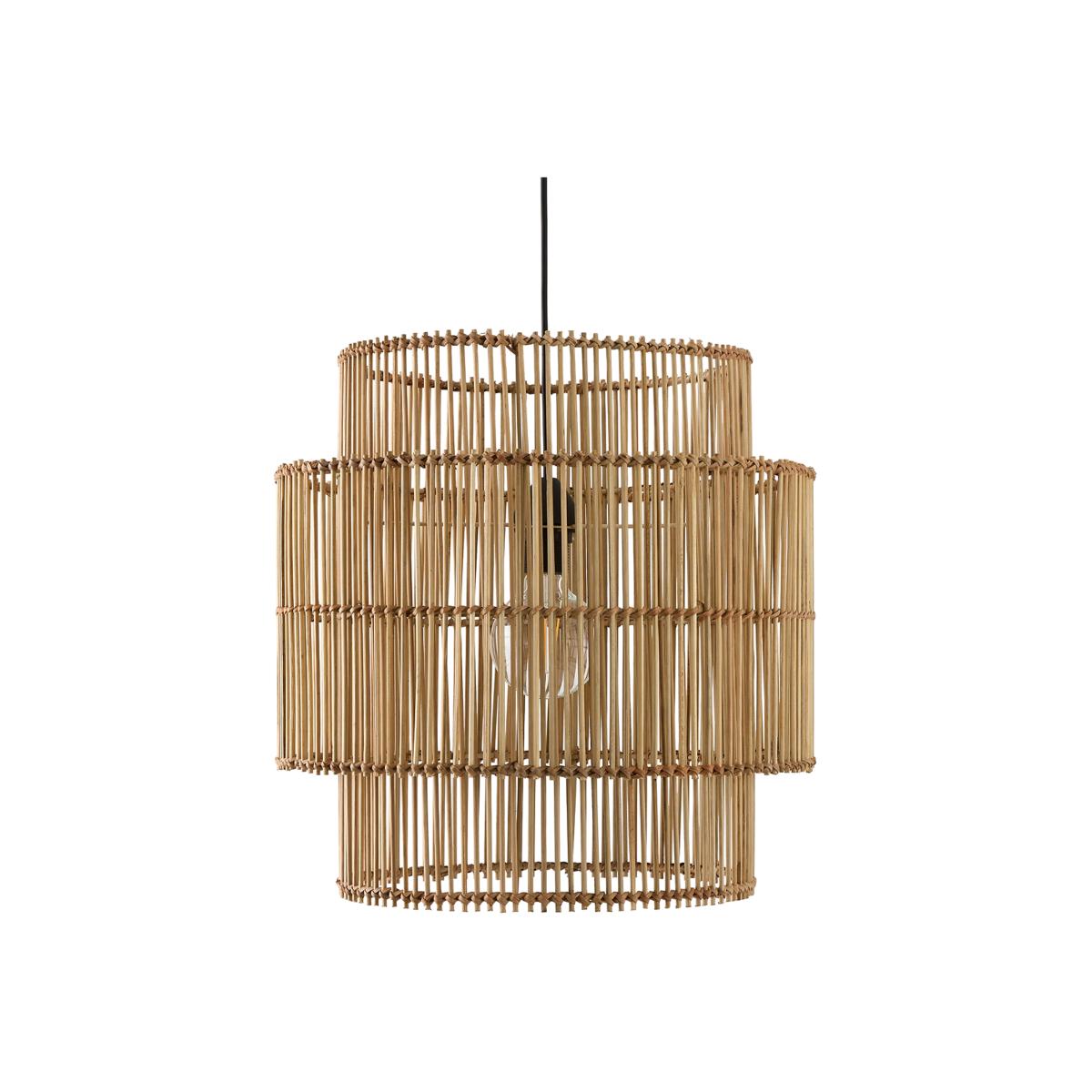 Haya 46cm Diameter Bamboo Ceiling Light Shade – image 1