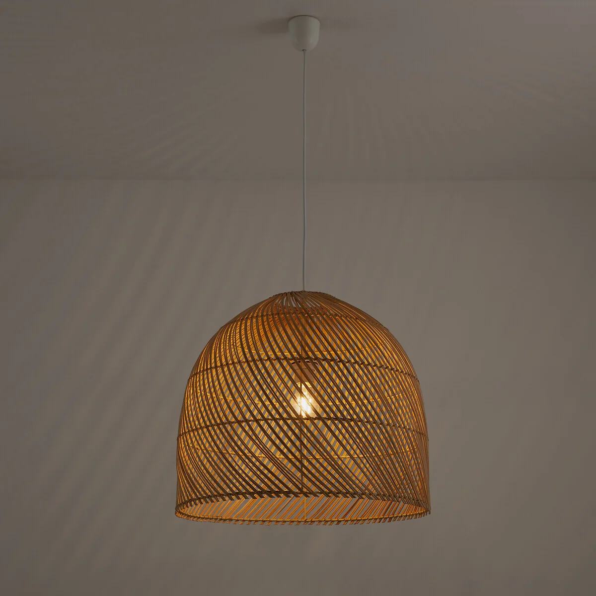 Dankia 50cm Diameter Rattan Ceiling Light – image 3