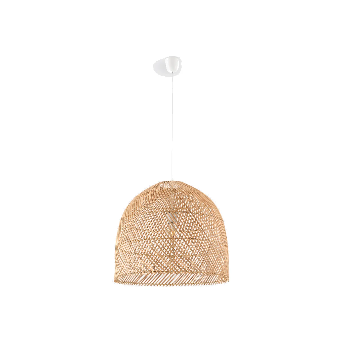 Dankia 50cm Diameter Rattan Ceiling Light – image 1