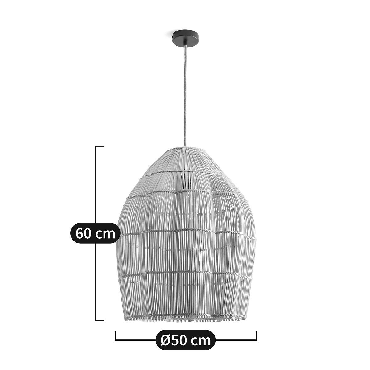 Dankia 50cm Diameter Rattan Ceiling Light – image 6