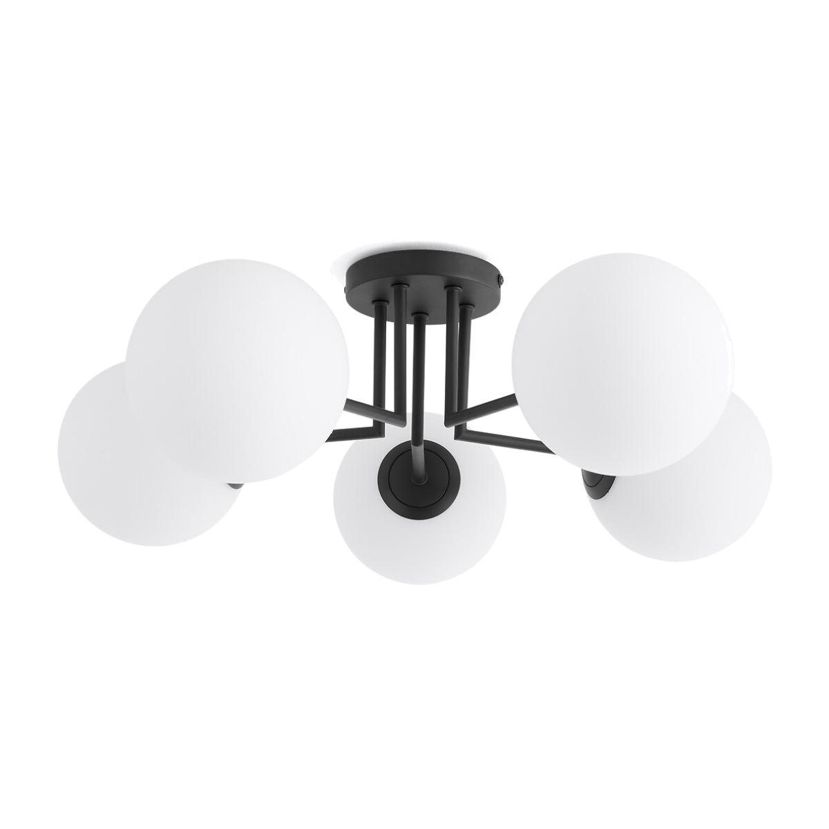 Atea Metal & Opaline Glass Ceiling Light – image 1