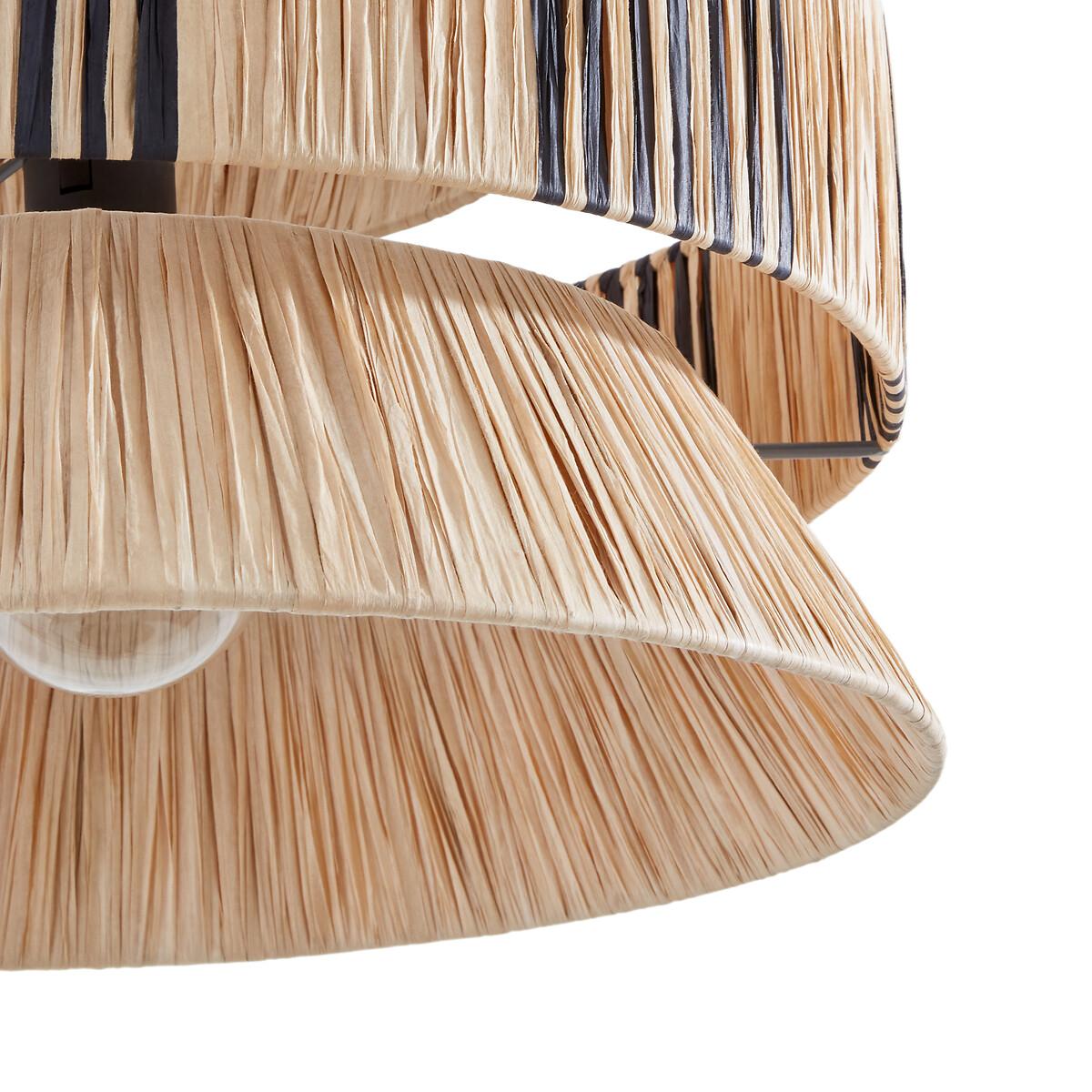 Rafita Triple Raffia 40cm Diameter Ceiling Light – image 4