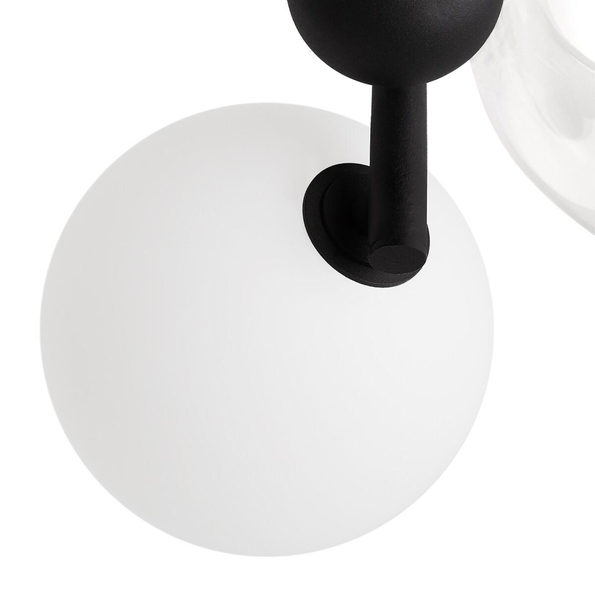 Bullesco Glass and Metal Ceiling Lamp – image 4