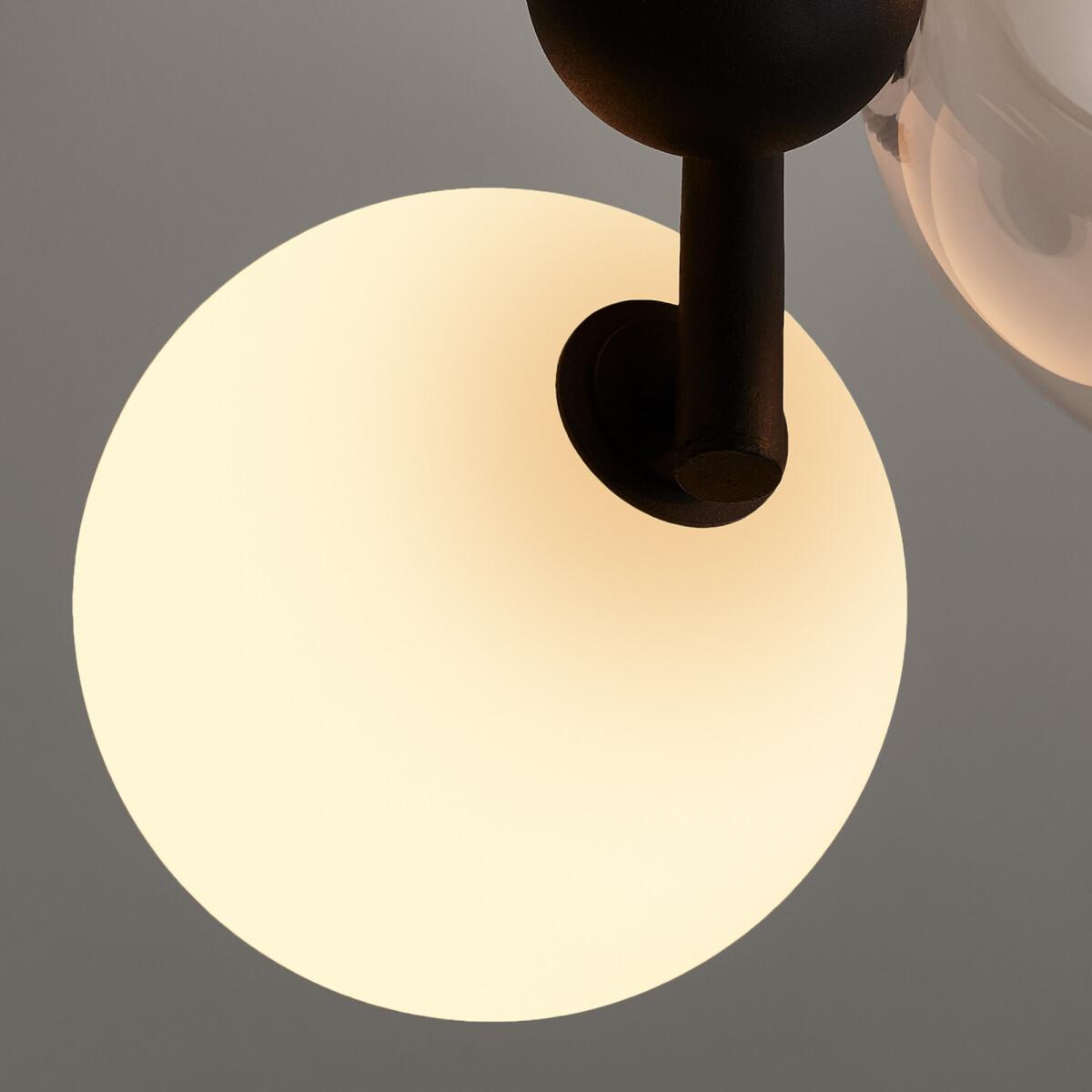 Bullesco Glass and Metal Ceiling Lamp – image 6