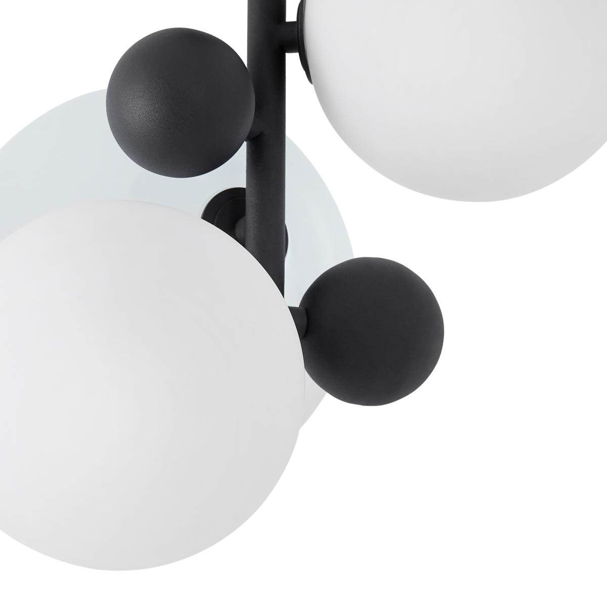 Bullesco Glass and Metal Ceiling Lamp – image 7