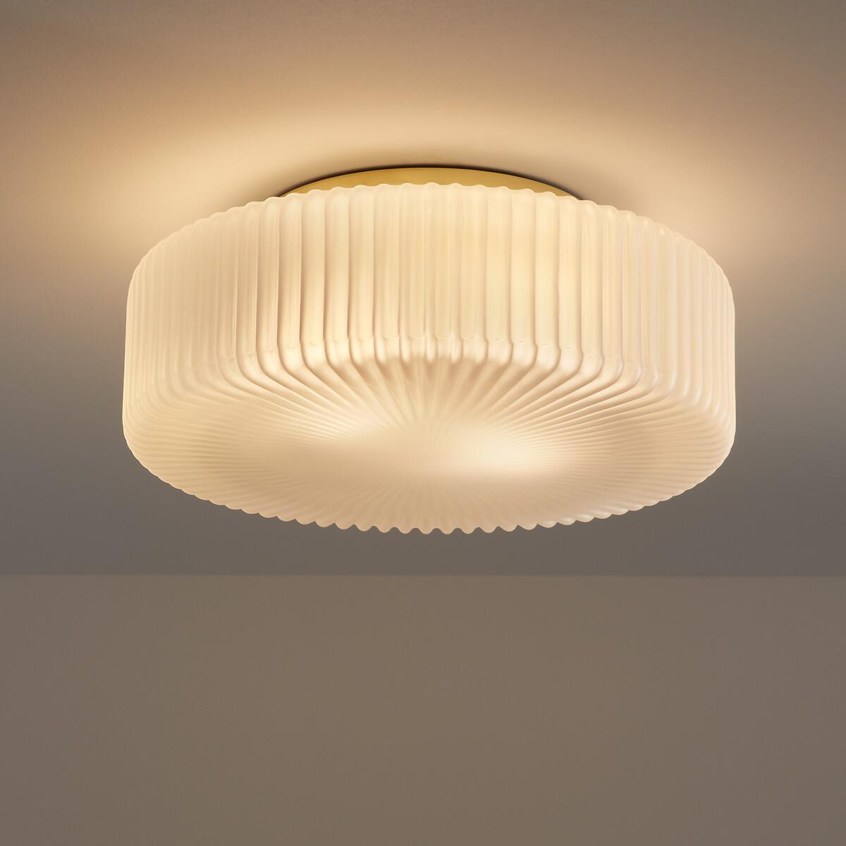 Phéradé Opaline Streaked Glass Ceiling Light – image 2