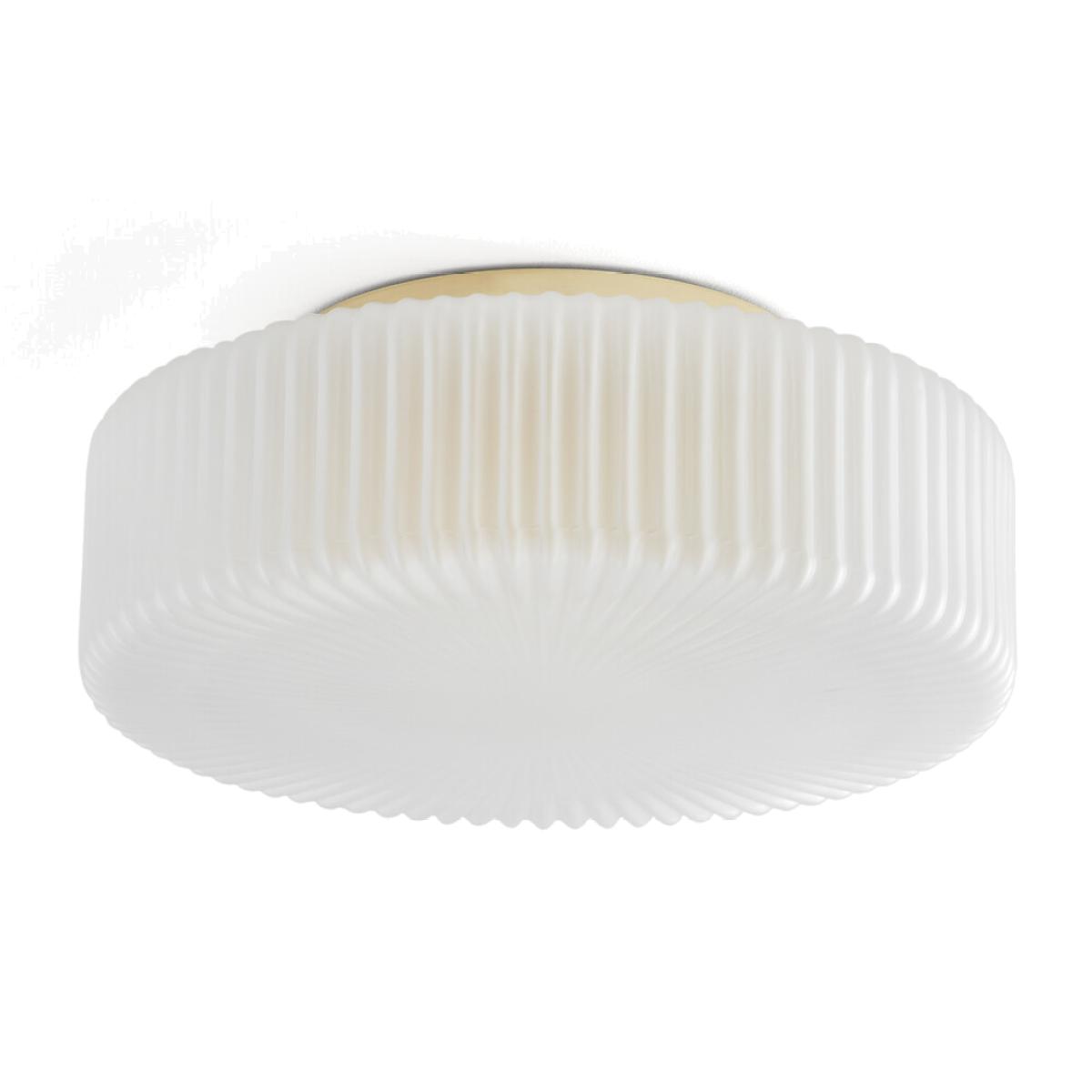 Phéradé Opaline Streaked Glass Ceiling Light – image 1