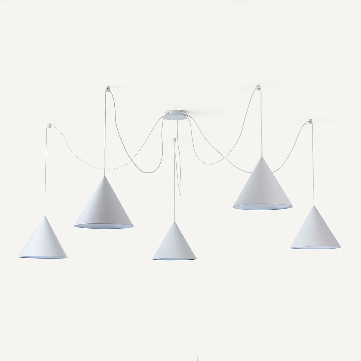 Moke Modular Ceiling Light with 5 Cones – image 7