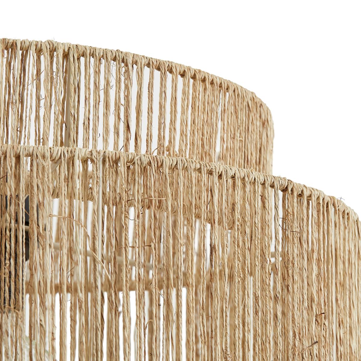 Yaku Double Layer Hemp Ceiling Light – image 4
