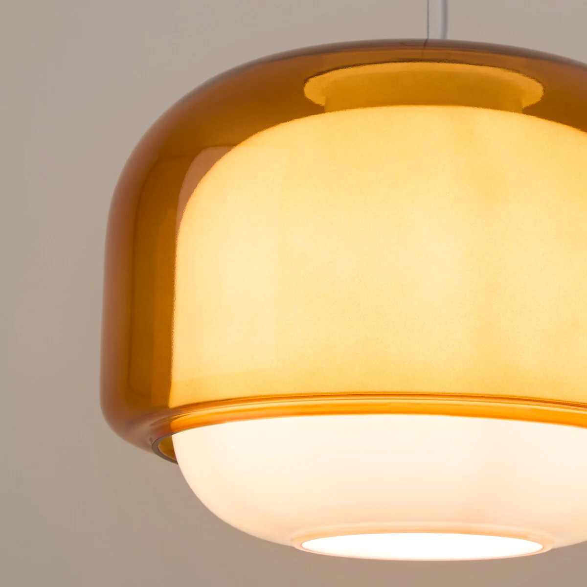 Kinoko Ceiling Light in Coloured Glass Ø30.5cm – image 4