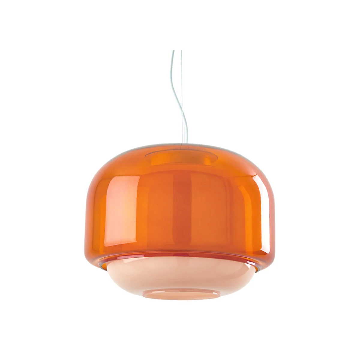 Kinoko Ceiling Light in Coloured Glass Ø30.5cm – image 1