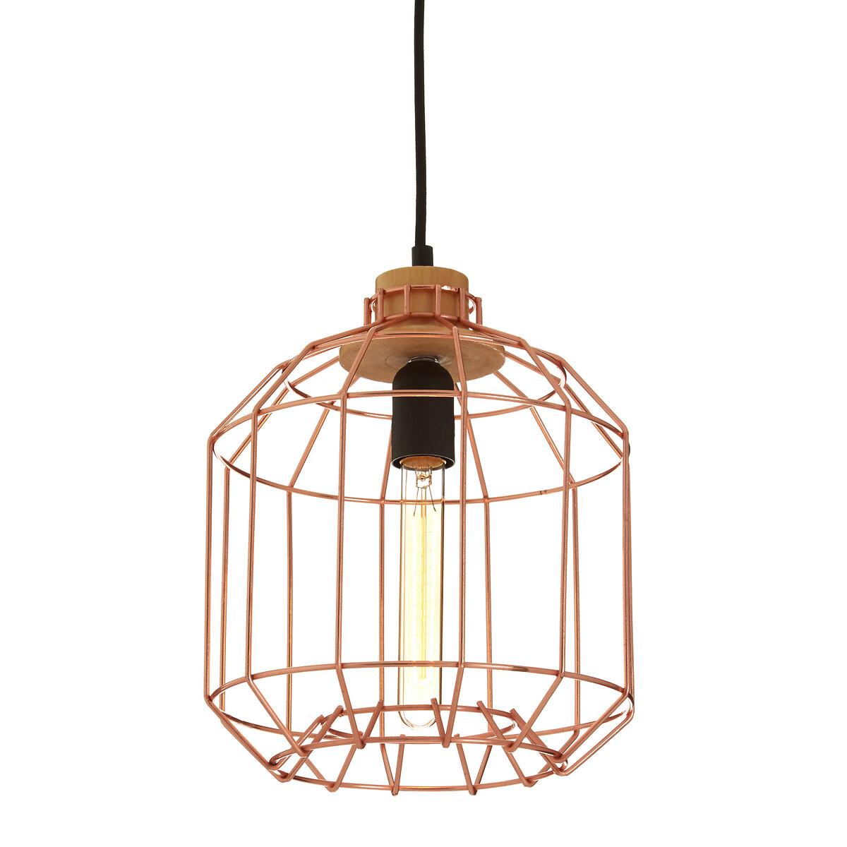 25cm Diameter Copper Wire Pendant Light – image 3