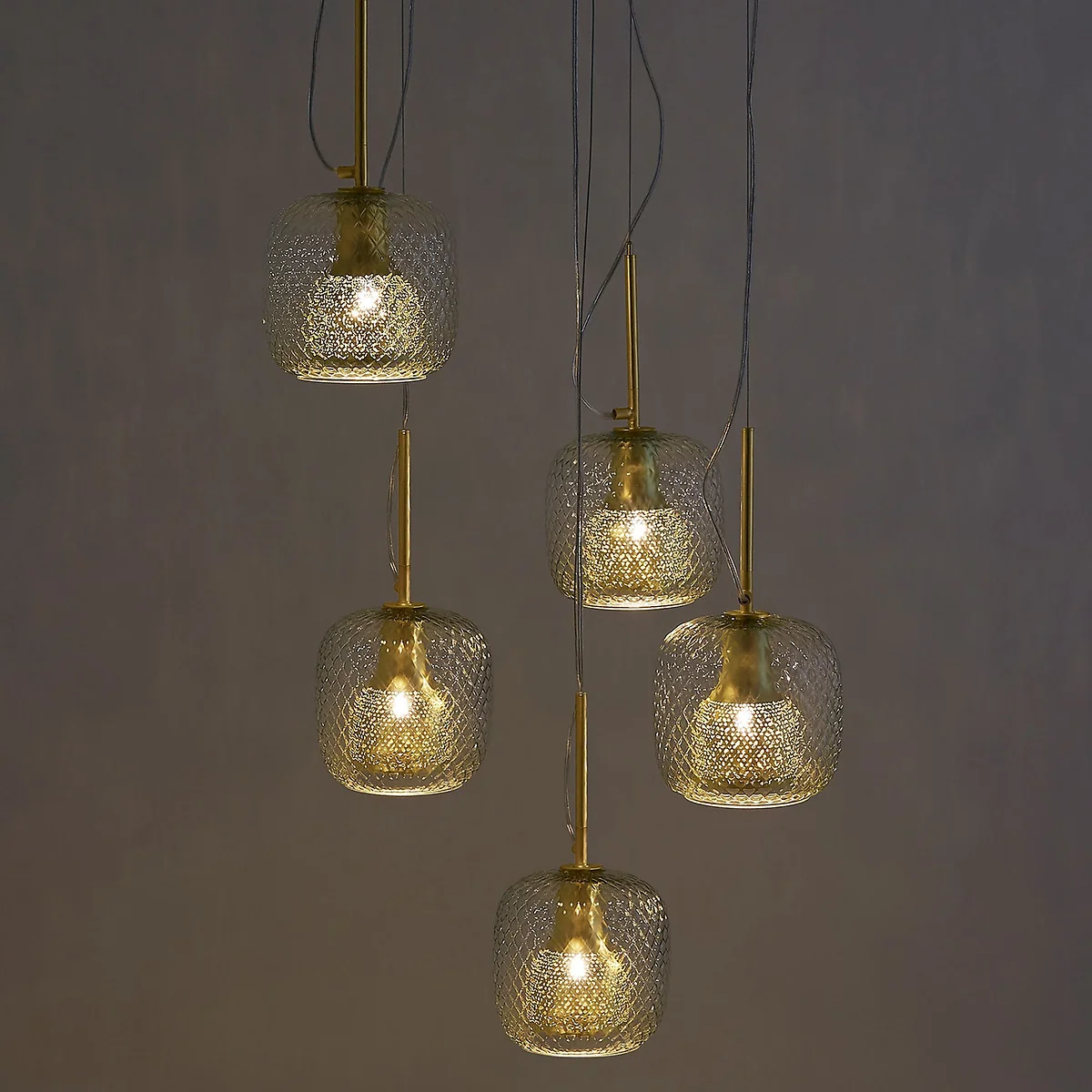 Mistinguett 5 Globe Cluster Ceiling Light – image 2