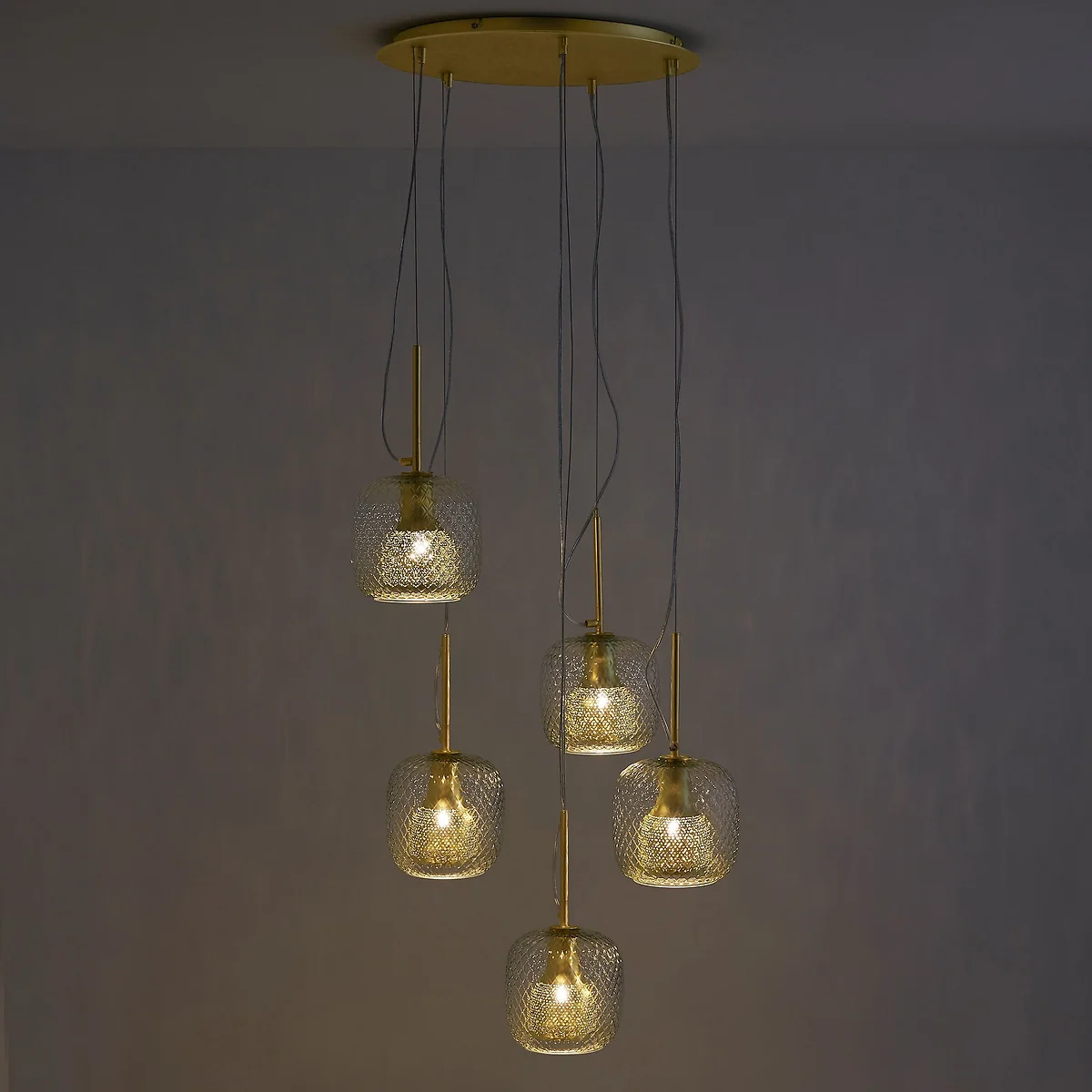 Mistinguett 5 Globe Cluster Ceiling Light – image 4