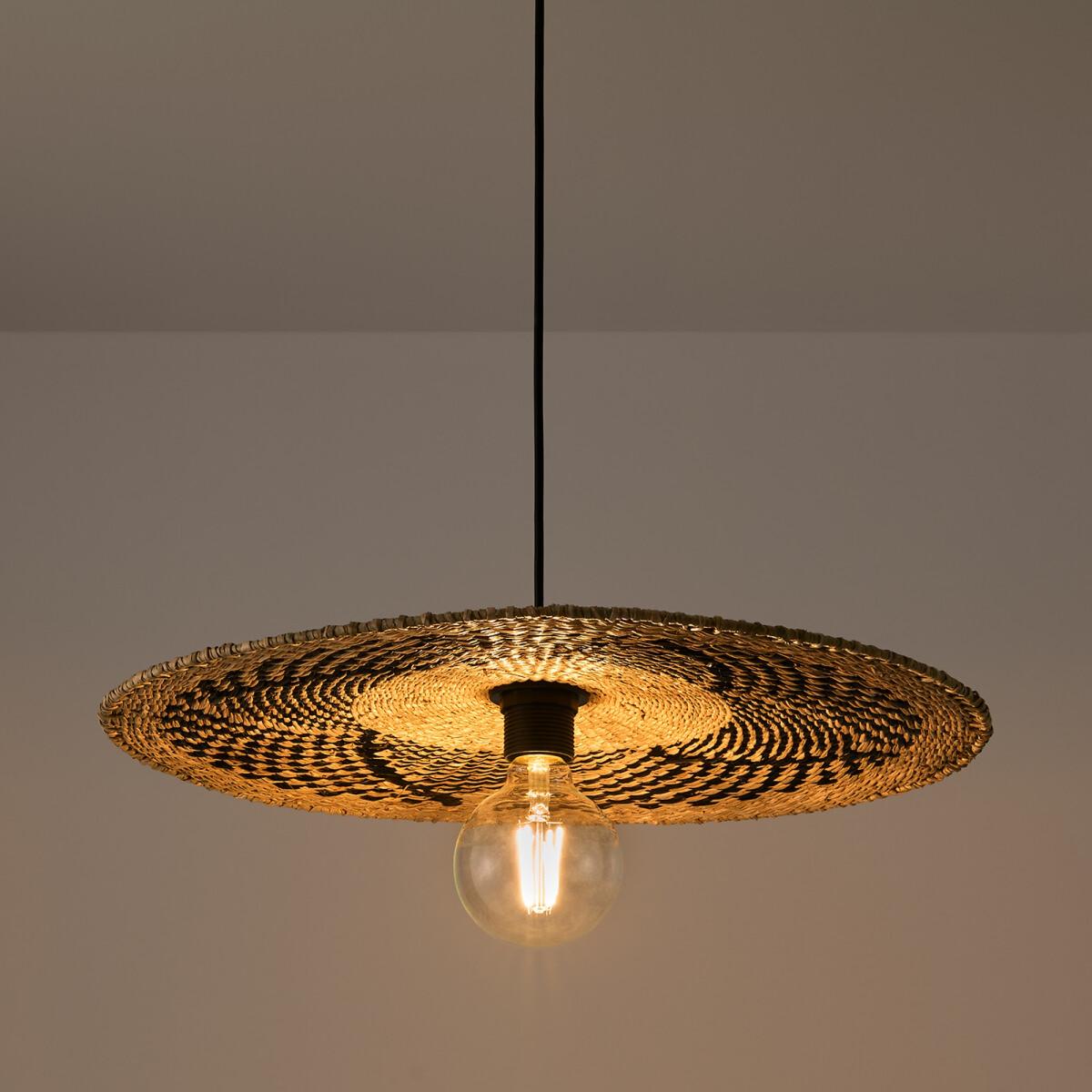 Rozeta 50cm Diameter Woven Straw Ceiling Light – image 2