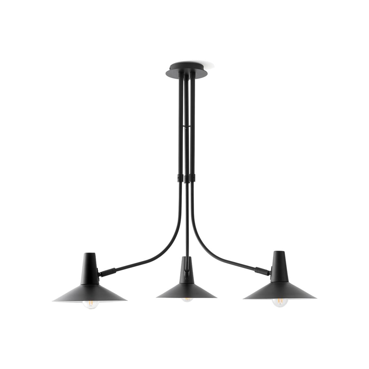Lidia Metal Triple Ceiling Light – image 1
