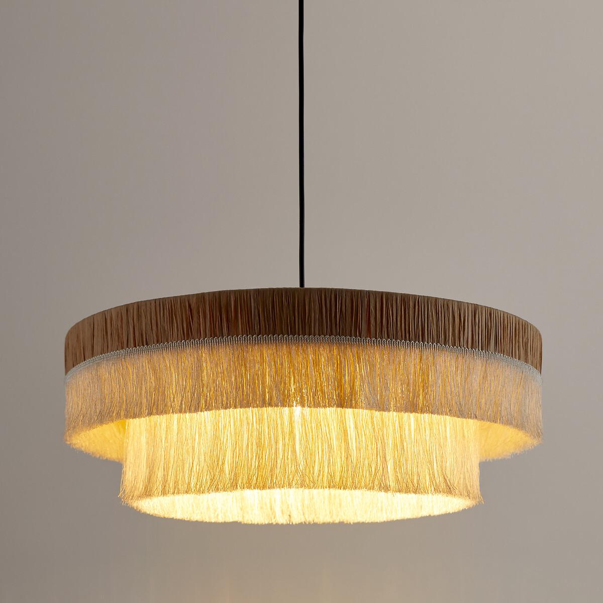 Kavi Fringed Hanging Lamp in Raffia Ø50cm – image 3
