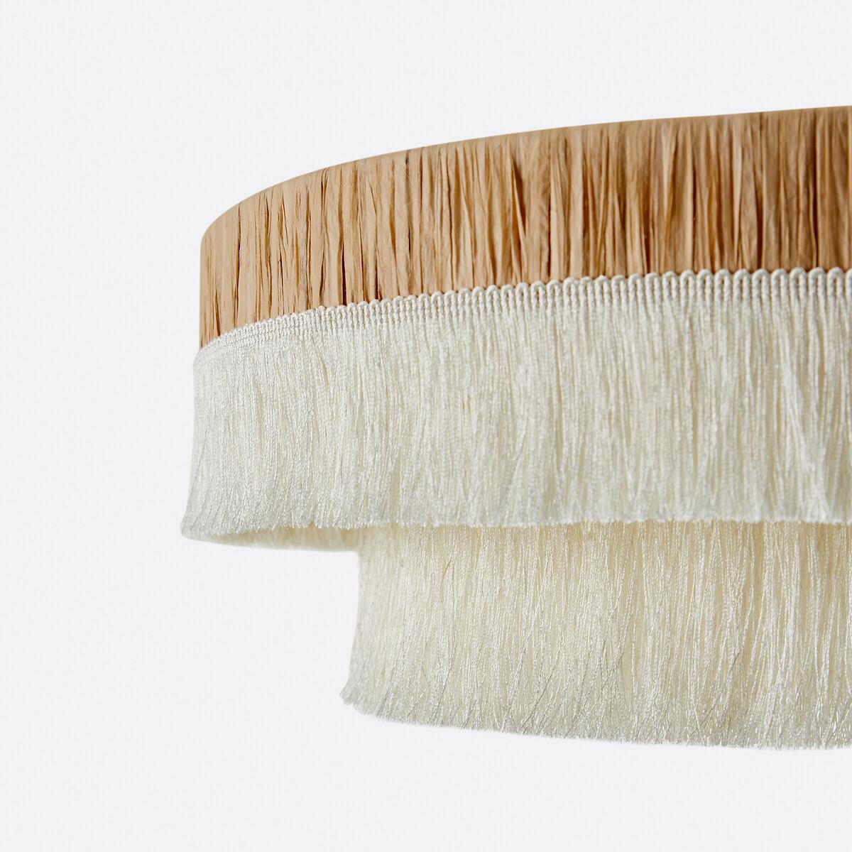 Kavi Fringed Hanging Lamp in Raffia Ø50cm – image 6