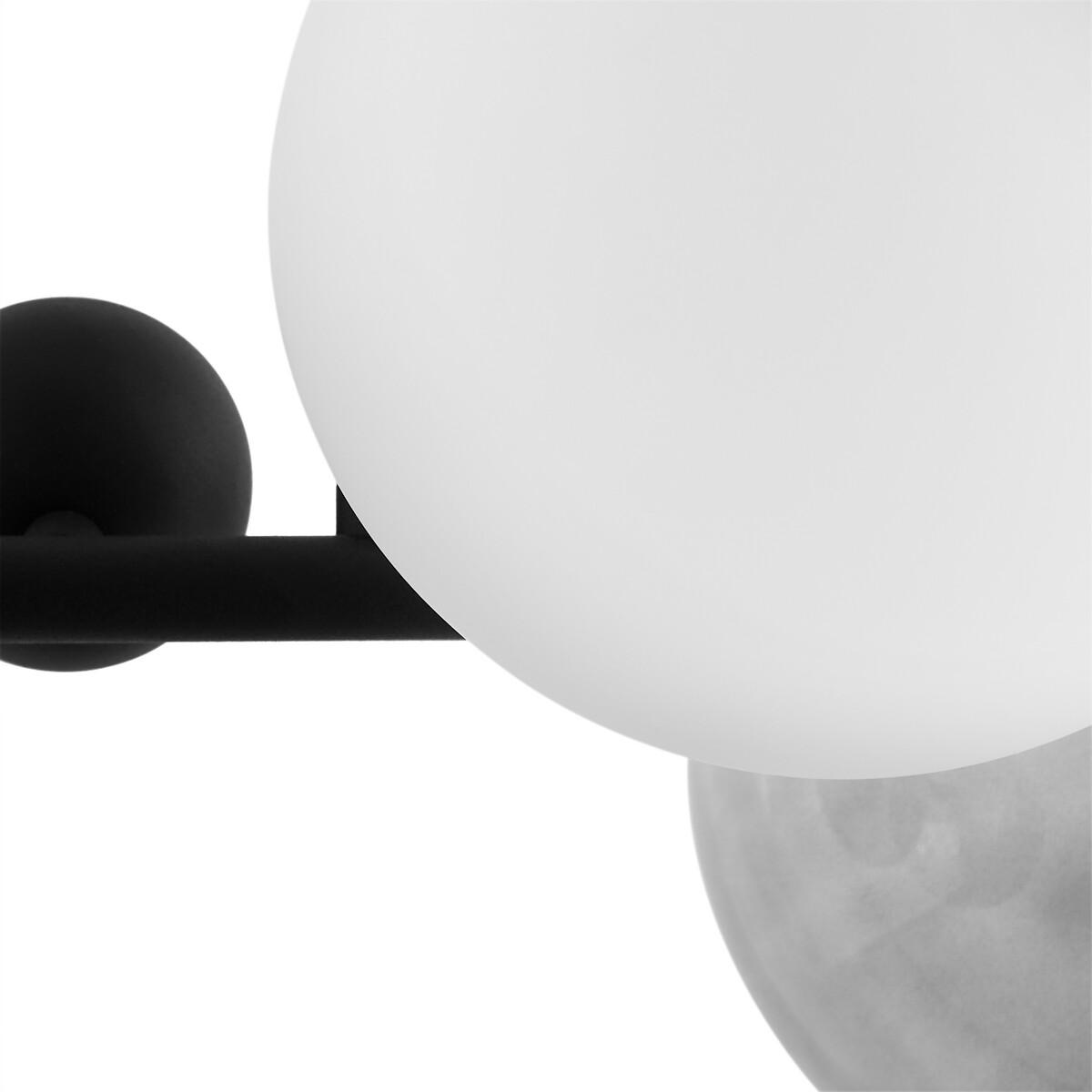 Bullesco Smoked Glass and Metal Ceiling Light – image 3