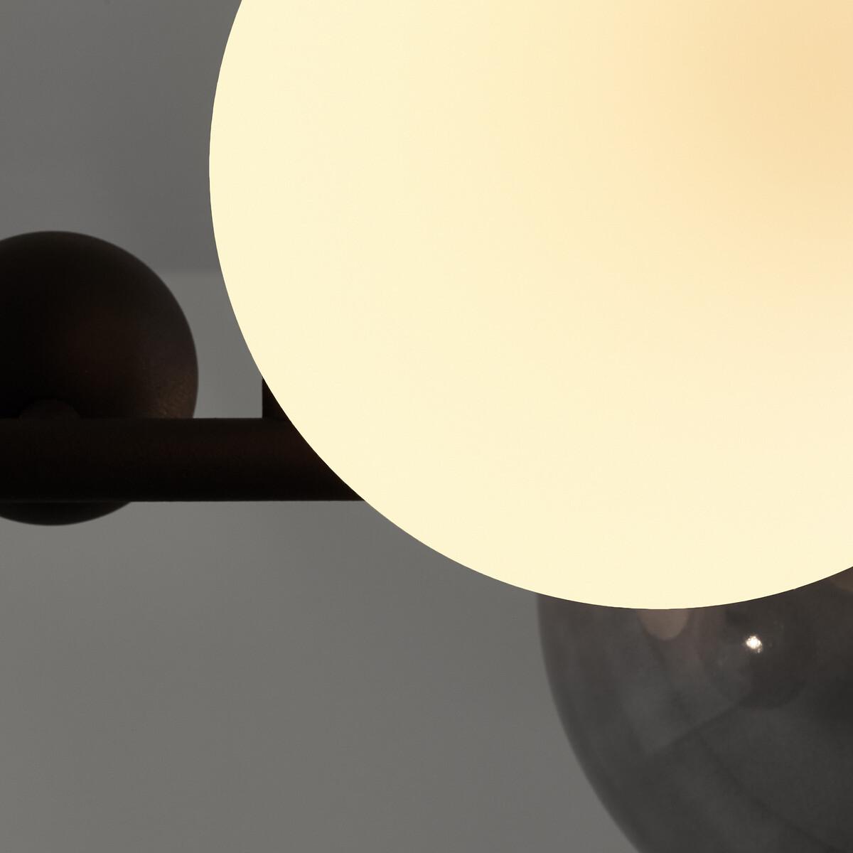 Bullesco Smoked Glass and Metal Ceiling Light – image 4
