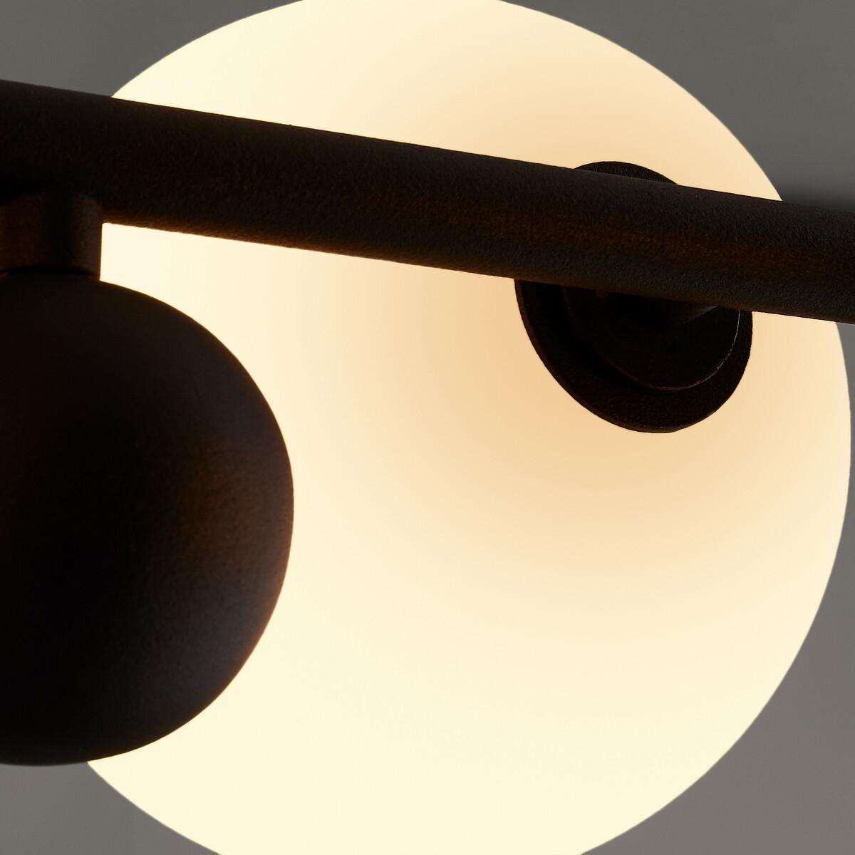 Bullesco Smoked Glass and Metal Ceiling Light – image 6