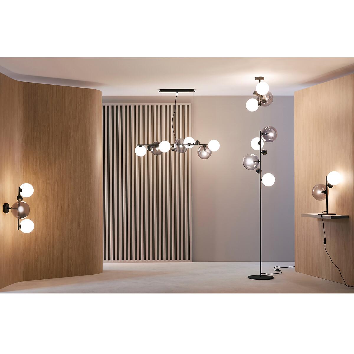 Bullesco Smoked Glass and Metal Ceiling Light – image 8