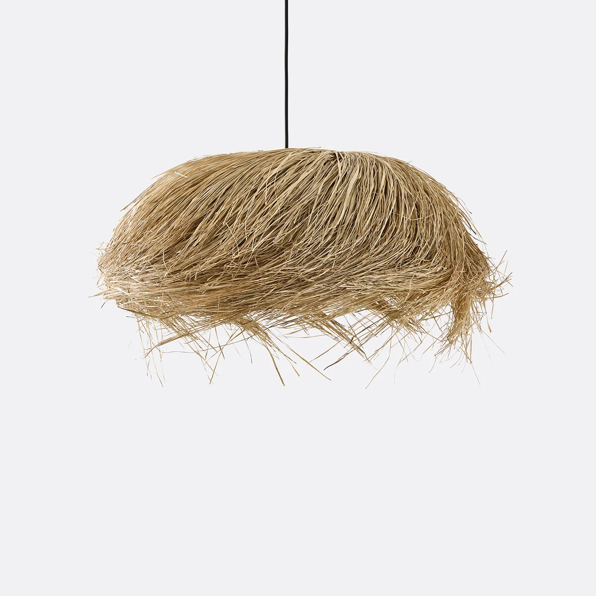 Samaï 50cm Diameter Panama Fibre Ceiling Light – image 4