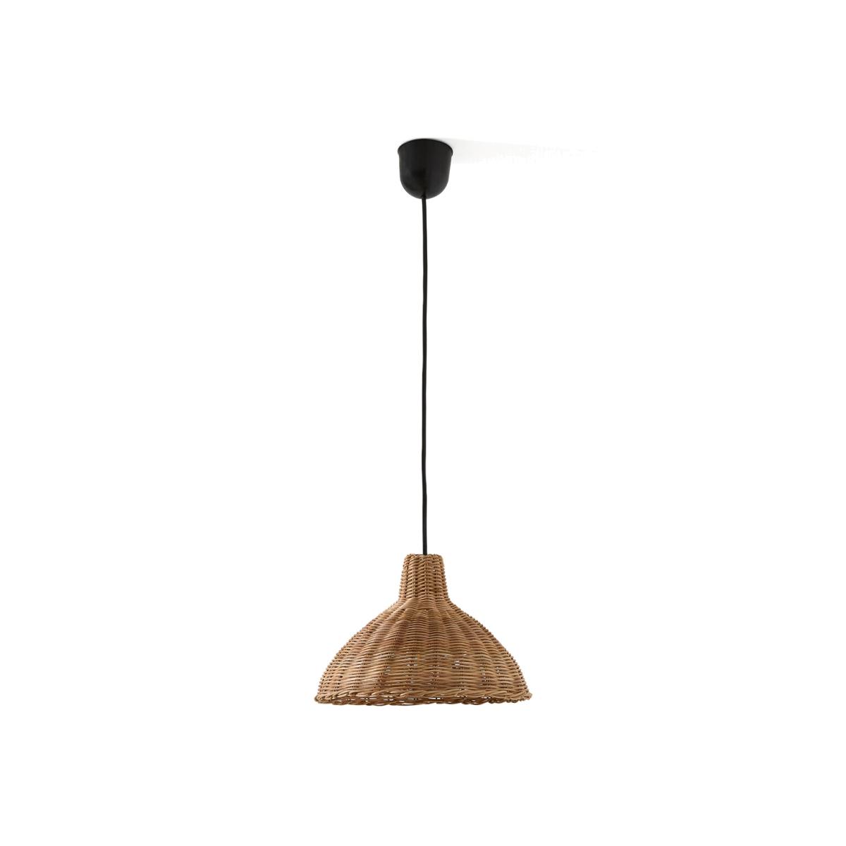 Alaya 26cm Diameter Rattan Ceiling Light – image 1