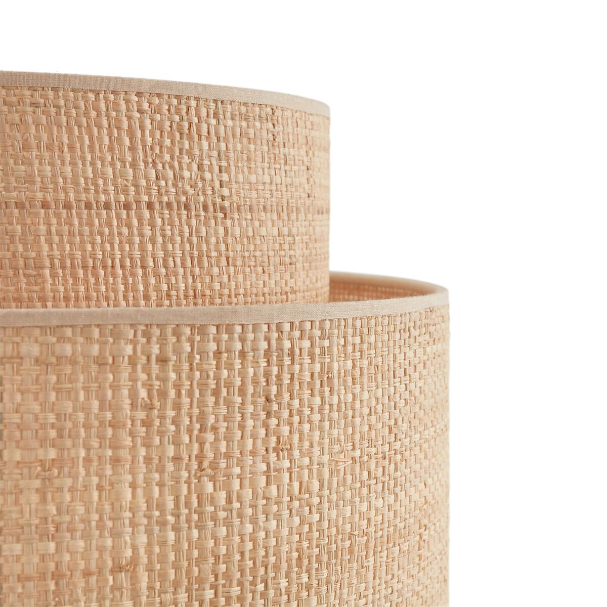Dolkie 40cm Diameter Rattan Double Ceiling Light Shade – image 3
