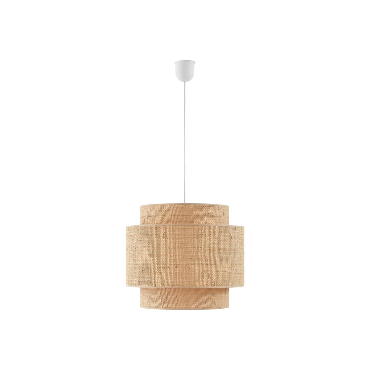 Dolkie 40cm Diameter Rattan Double Ceiling Light Shade – image 1