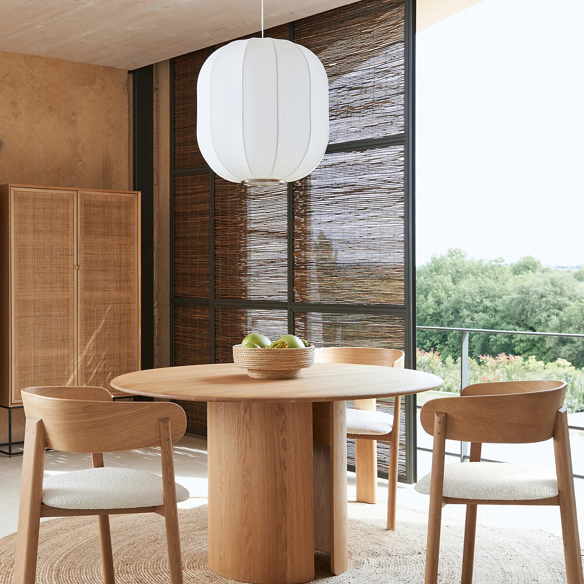 Satchi Round Mesh Lantern Ceiling Light – image 2