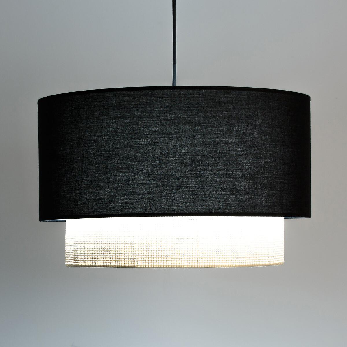 Dolkie 50cm Diameter Polycotton & Rattan Double Ceiling Light Shade – image 2