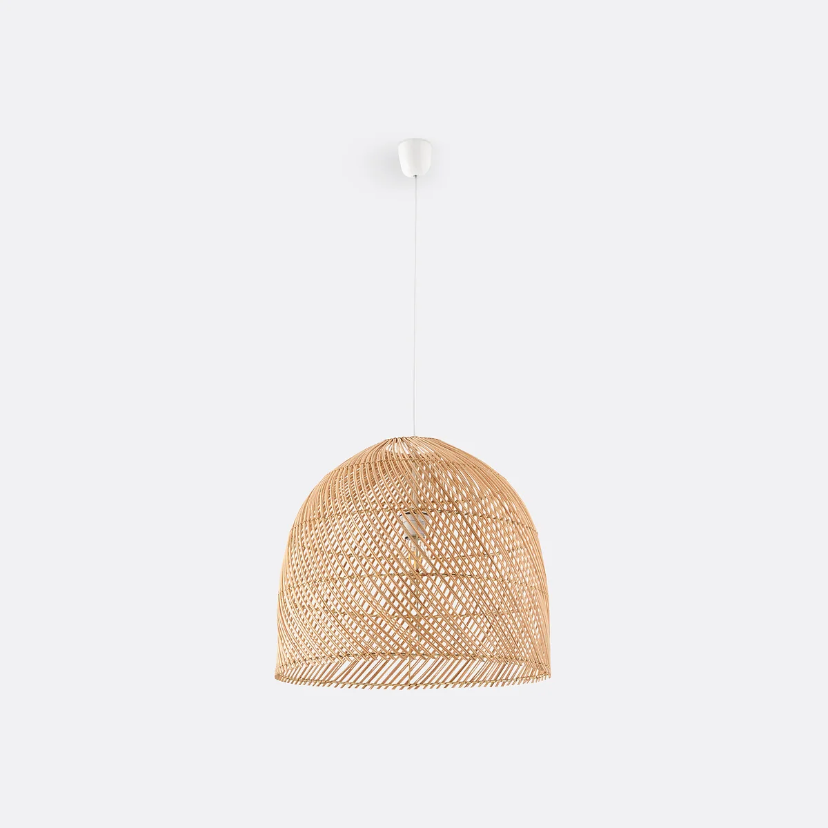 Dankia 50cm Diameter Rattan Ceiling Light – image 2