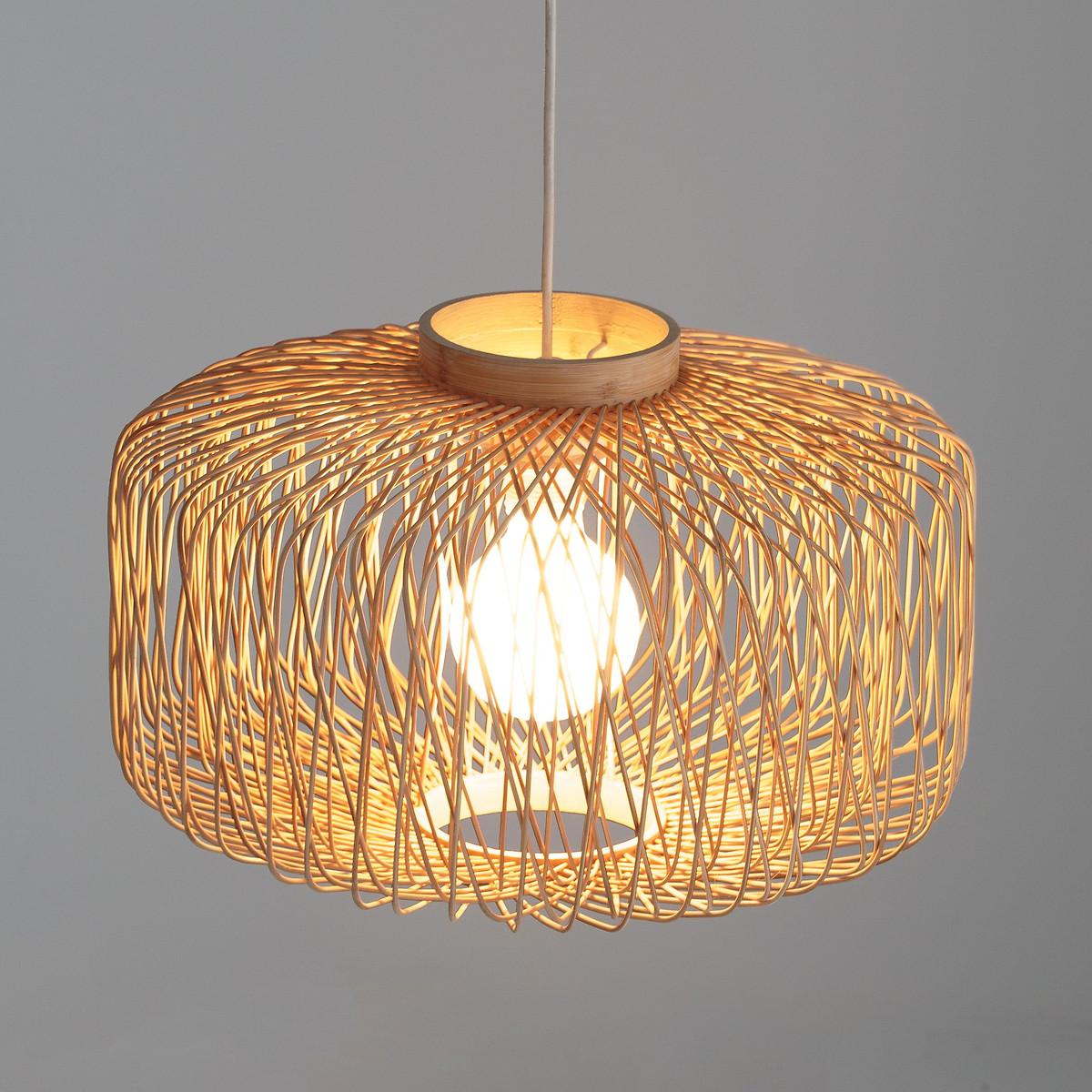 Yaku 44cm Diameter Bamboo Ceiling Light – image 3