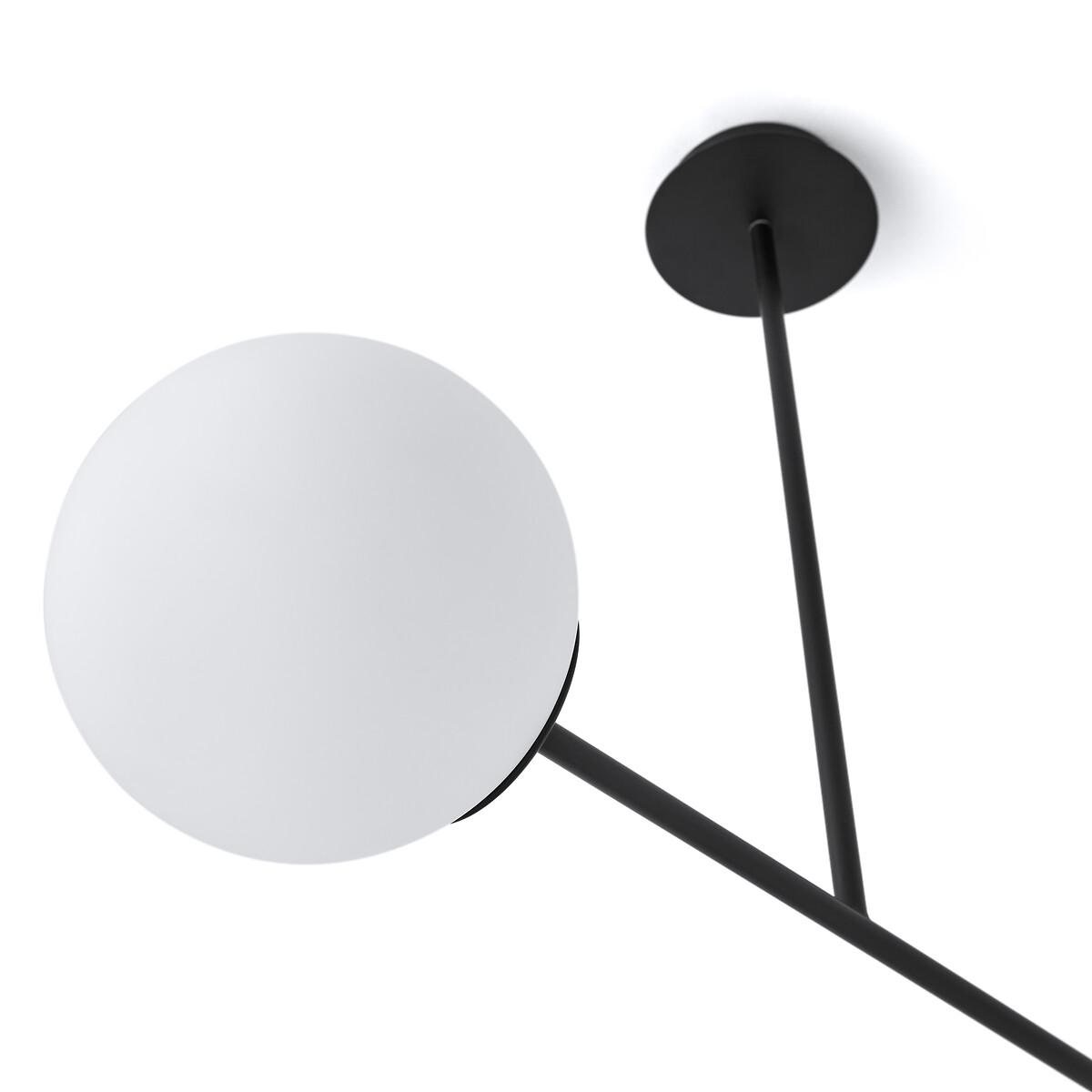 Atea Metal & Opaline Glass Ceiling Light – image 3